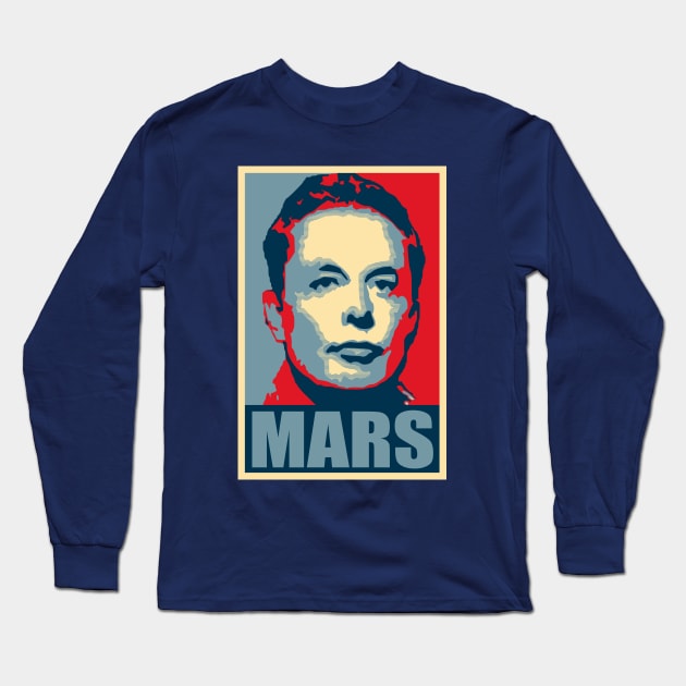 MARS Long Sleeve T-Shirt by Nerd_art